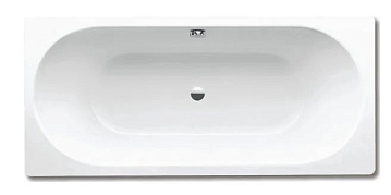 Стальная ванна Kaldewei Classic Duo 291000013001 без опоры 180x80 см, пристенная, белая, с самоочища