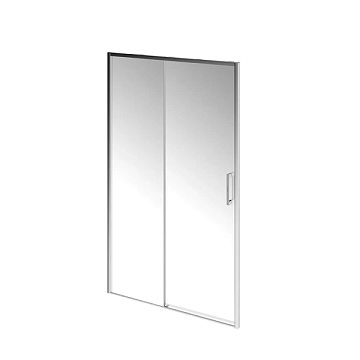 Душевая дверь в нишу KERAMA MARAZZI Lindo LN.120.SD.CR профиль глянцевый хром, стекло прозрачное