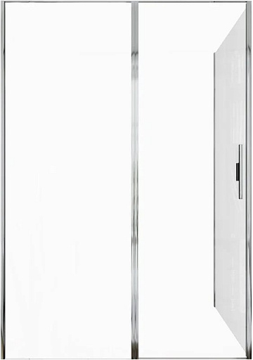 Душевой уголок Allen Brau Priority 140x80, профиль хром, стекло прозрачное