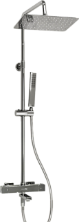 Душевая стойка Wasserkraft Aller A199.069.103.087.CH Thermo, с термостатом, хром