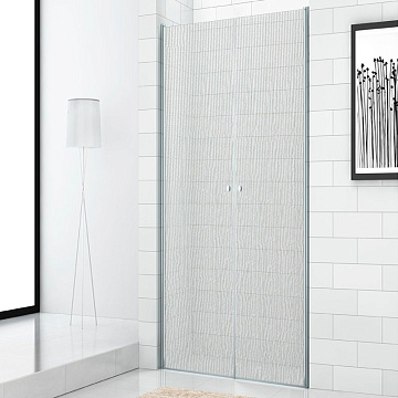Душевая дверь в нишу Cezares Eco ECO-O-B-2-80-P-Cr стекло punto
