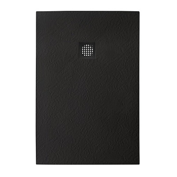 Поддон для душа BelBagno Uno TRAY-MR-UNO-AH-120/90-35-NERO-NO 120х90, черный матовый, с сифоном