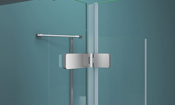 Душевой уголок BelBagno Kraft AH-22-100/80-C-Cr L