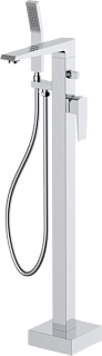 Напольный смеситель для ванны с душем BelBagno Arlie ARL-FMTA-CRM