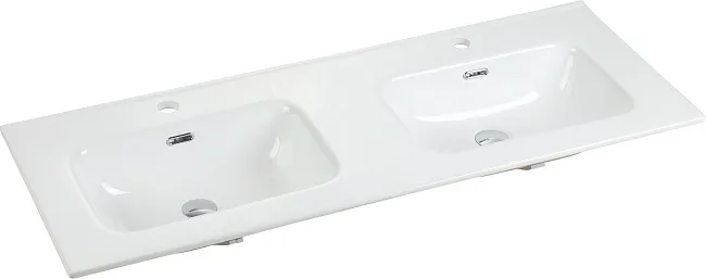 Тумба с раковиной Sancos Smart 120 см двойная, дуб бардолино Sancos — Оригинал
