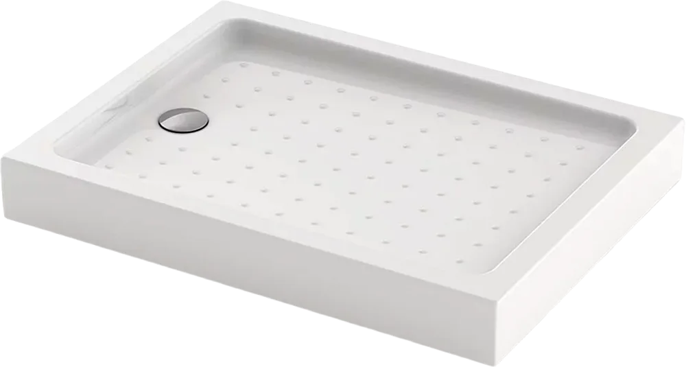 Поддон для душа Veconi Tezeo acrylic TZ-54 100x90, белый Sancos — официальный сайт