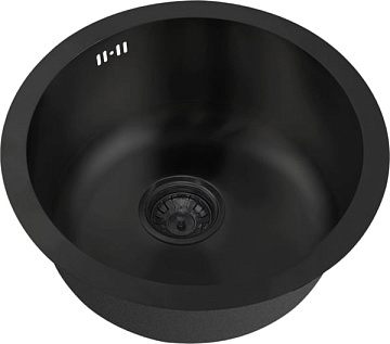 Мойка кухонная Zorg PVD Grafit SZR-500 графит