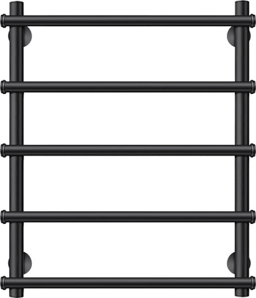 Полотенцесушитель электрический Secado Турин 60x60, черный, L
