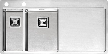 Мойка кухонная Reginox Nevada LUX OKG left L 18x30 сталь