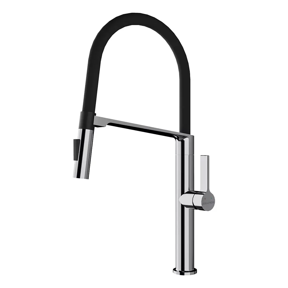 Смеситель для кухни Paulmark BARREL Ba214029-CR хром Sancos — официальный сайт