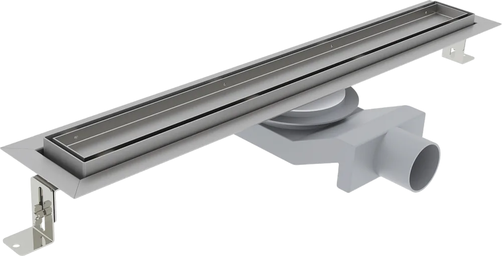 Душевой трап (лоток) Plumberia Selection PST In-Tile 70 см, нержавеющая сталь матовая Sancos — официальный сайт