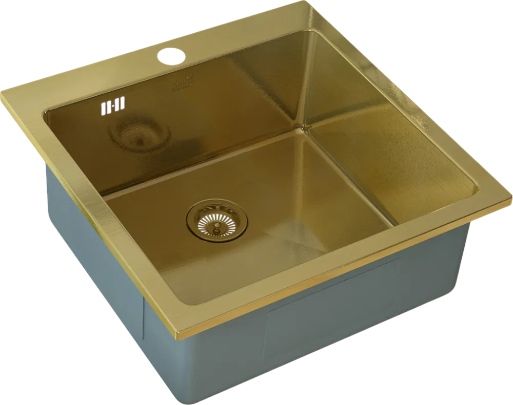 Мойка кухонная Zorg Inox PVD SZR-51 BRONZE Sancos — официальный сайт