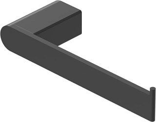 Держатель туалетной бумаги Cezares Stylus PH-NOP черный матовый