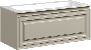 Тумба под раковину Sancos Very 100 подвесная Beige soft (капучино), VR100CE