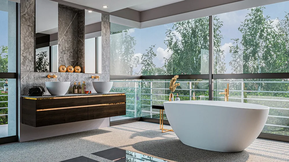 Ванна из искусственного камня WHITECROSS Onyx A 160x75 см, отдельностоящая, матовая белая, овальная, Sancos — официальный сайт