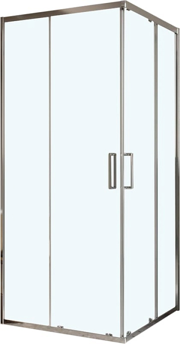 Душевой уголок BelBagno Luce A-2-80-C-Cr 80x80, профиль хром, стекло прозрачное