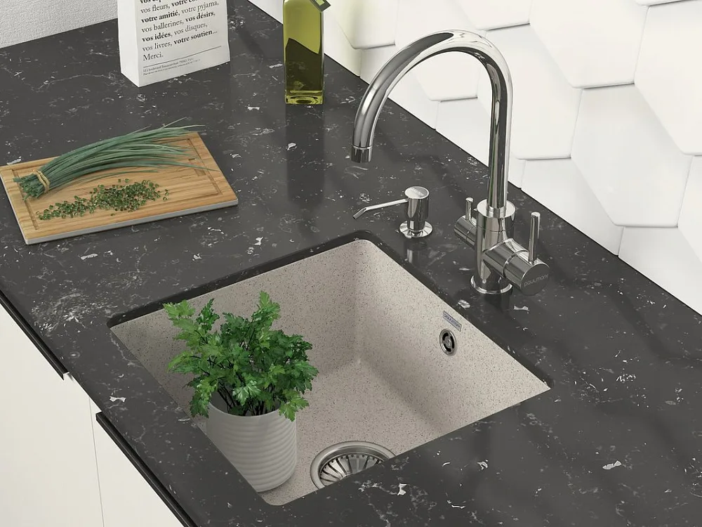 Дозатор для кухонной мойки Paulmark Rein D002-CR хром Sancos — официальный сайт