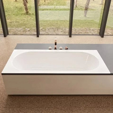 Стальная ванна Bette BetteStarlet Spirit 1634-000 180x80 см, встраиваемая, белая, с шумоизоляцией