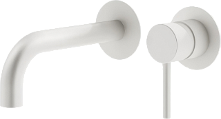 Смеситель для раковины Plumberia Selection Ixo KITXO1135BO210 С ВНУТРЕННЕЙ ЧАСТЬЮ, матовый белый