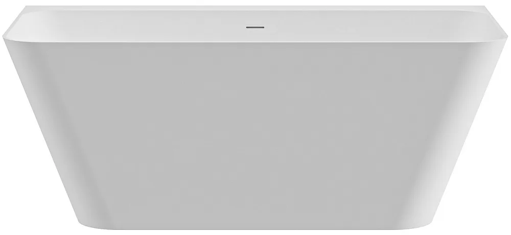 Ванна из искусственного камня Cezares Liner Solid Surface 170x80 см, пристенная, матовая белая, с до Sancos — официальный сайт