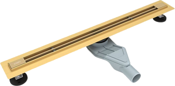 Душевой трап (лоток) Esbano Slim Line 60 cм, матовое золото