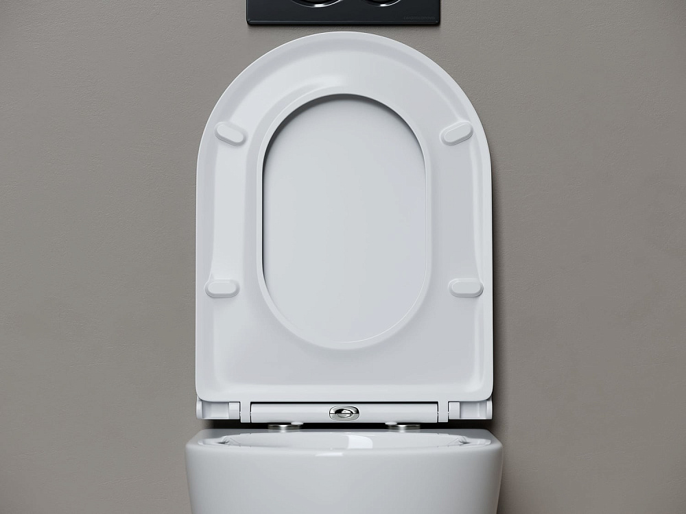 Унитаз подвесной Ceramicanova Whirl CN11007T белый 