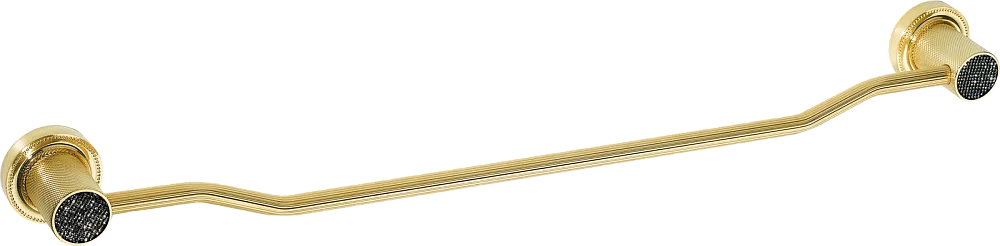 Полотенцедержатель Boheme Royal Cristal Black Gold Sancos — официальный сайт