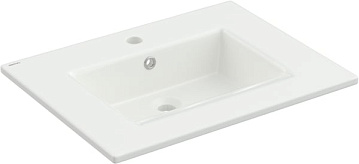 Раковина Berges Ego 61x48, глянцевая белая