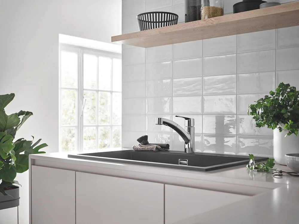 Смеситель для кухни Grohe Start 2021 30531001 хром Sancos — официальный сайт