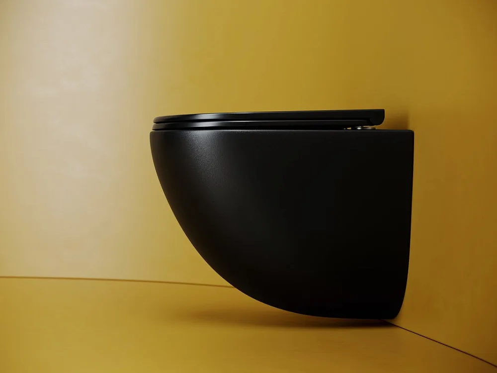 Унитаз подвесной Ceramicanova Vogue CN4008TMB Sancos — официальный сайт