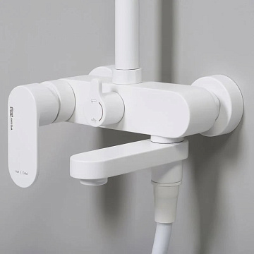 Душевая стойка Wasserkraft Mindel 8500 A185.161.155.WM, белая