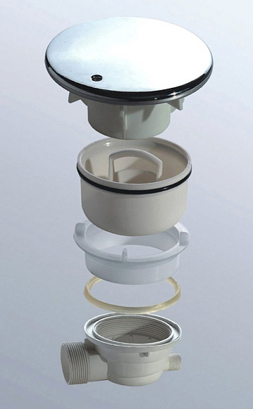 Поддон для душа Cezares Tray TRAY-A-AH-140/90-15-W 140x90, с сифоном