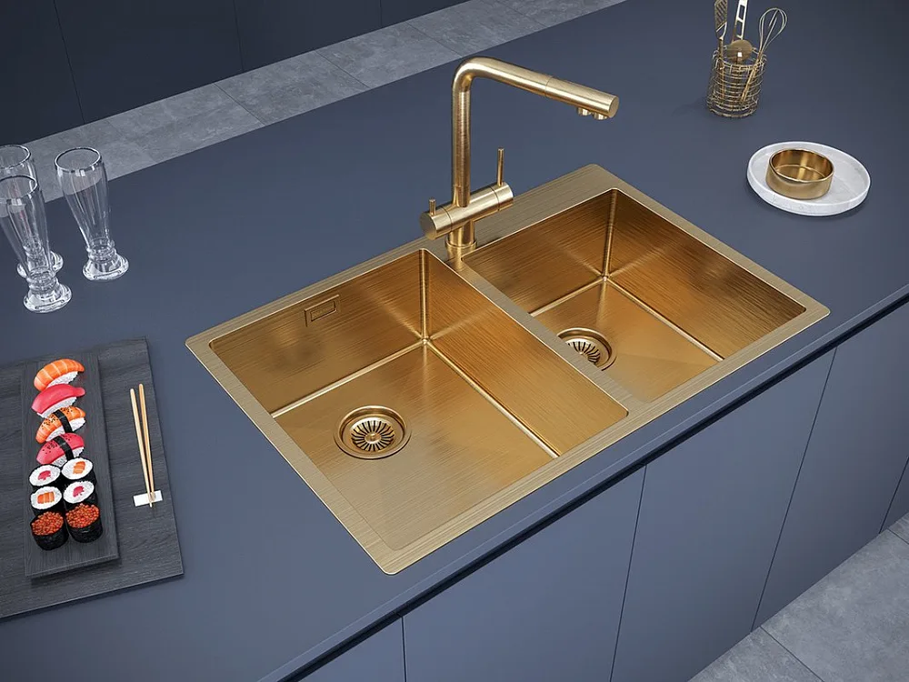 Смеситель для кухни Paulmark Skalen Sk213020-BG Sancos — официальный сайт