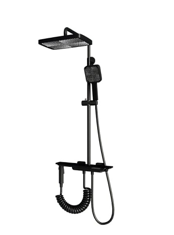 Душевая стойка RGW Shower Panels SP-35-B, черная