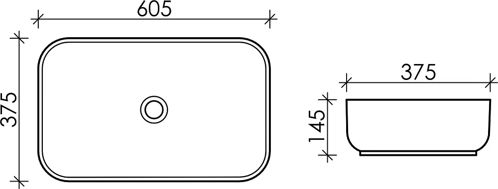 Накладная раковина Ceramicanova Element CN5044 Sancos — официальный сайт