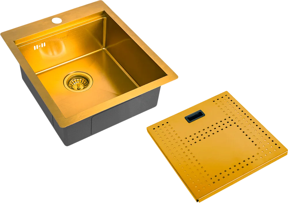 Мойка кухонная Zorg Master N-4552 Bronze Sancos — официальный сайт