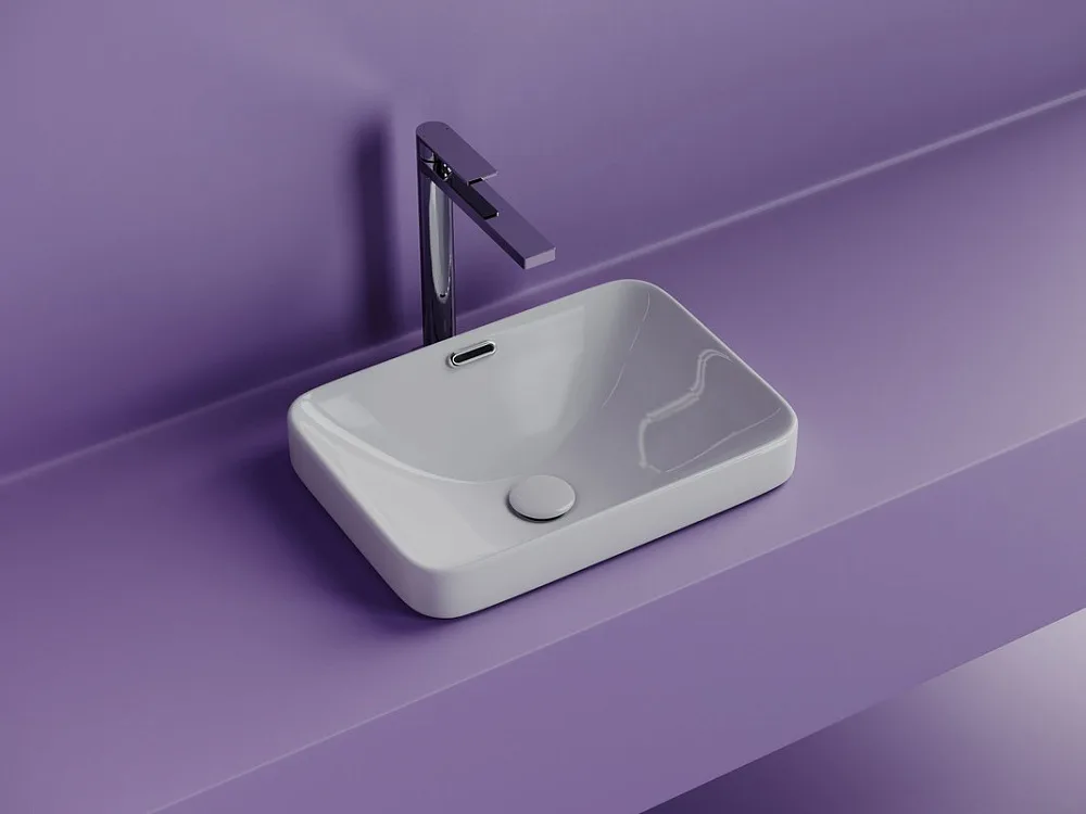 Встраиваемая раковина Ceramicanova Element CN6078 белый Sancos — официальный сайт