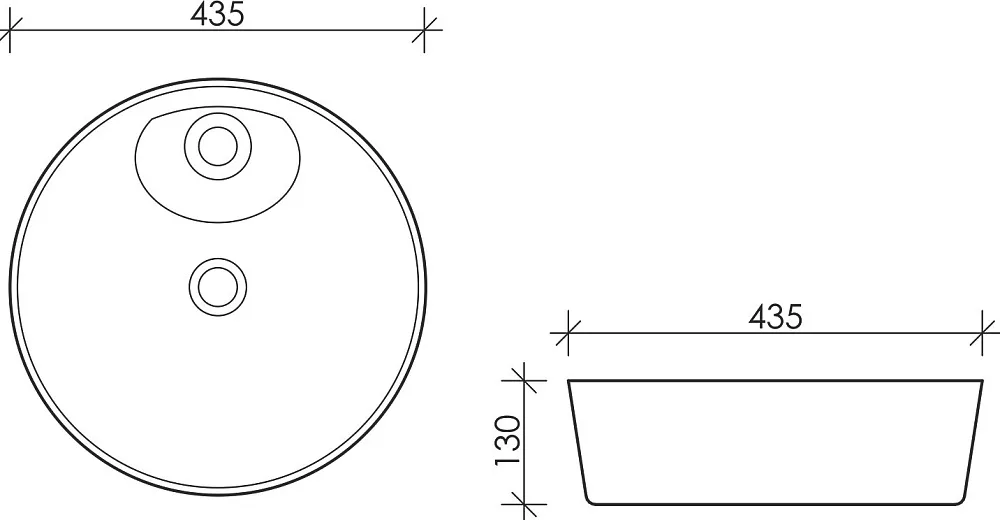 Накладная раковина Ceramicanova Element CN6014 Sancos — официальный сайт