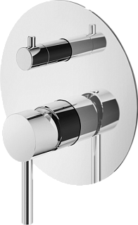 Встраиваемый смеситель Plumberia Selection Ixo KIT1901CR С ВНУТРЕННЕЙ ЧАСТЬЮ, хром