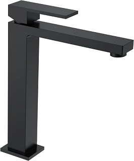 Смеситель для раковины Boheme Qubic 472-B matt black
