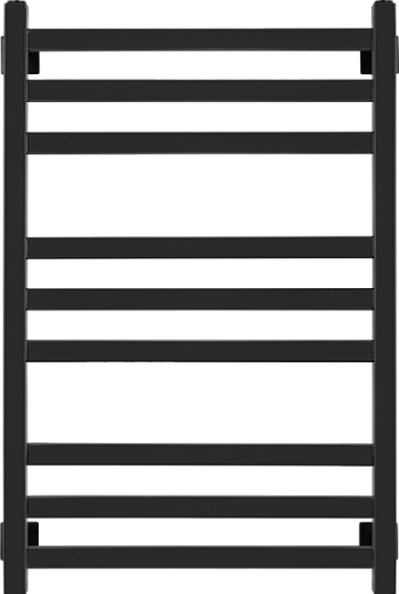 Полотенцесушитель водяной Secado Корсико 3 80x50, черный матовый