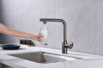 Смеситель для кухни Paulmark Urban Ur213104-B беретта