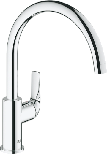 Смеситель для кухни Grohe BauClassic 31535001 высокий излив, хром