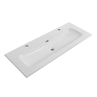Мебельная раковина Cezares Eco CZR-8073-120-1-2 120 белая глянцевая