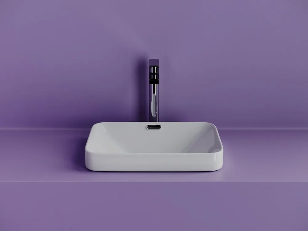 Встраиваемая раковина Ceramicanova Element CN6078 белый Sancos — официальный сайт