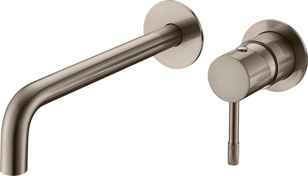 Смеситель для раковины Boheme Uno 465-NB, С ВНУТРЕННЕЙ ЧАСТЬЮ  nickel brush Sancos — официальный сайт