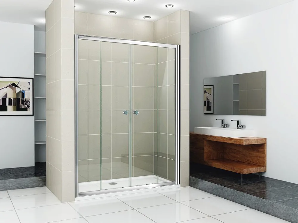 Душевая дверь в нишу Cezares Pratico BF2 200 C Cr Sancos — официальный сайт