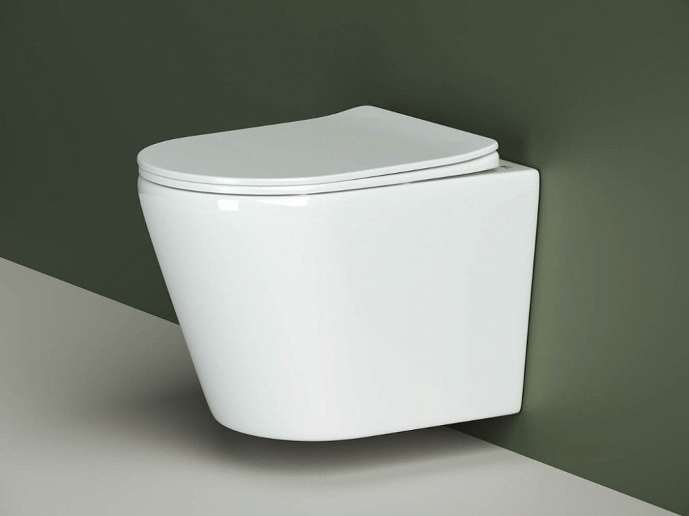 Унитаз подвесной Ceramicanova Highlight Rimless CN1804