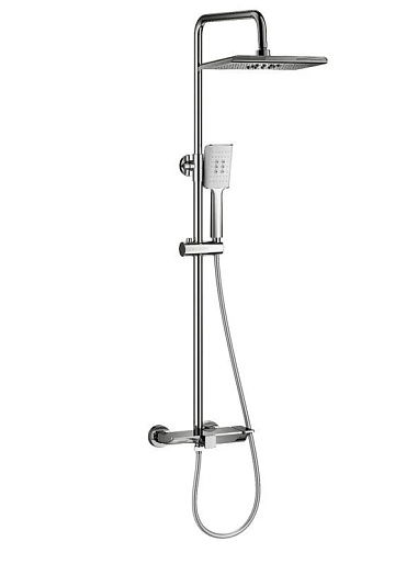 Душевая стойка Wonzon & Woghand WW-AE33110-CR, хром