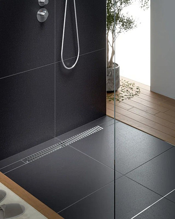 Душевой трап (лоток) Timo Drain Systems DS230106/01 600 вставка lines, сатин